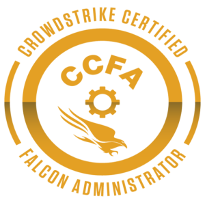 CrowdStrike Certified Falcon Administrator (CCFA) badge