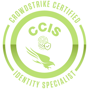 CrowdStrike Certified Identity Specialist (CCIS) badge